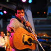 Disneyland Elvis impersonator Scot Bruce at Tomorrowland Terrace, May 2011