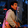 Disneyland Elvis impersonator Scot Bruce at Tomorrowland Terrace, May 2011