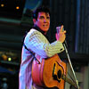 Disneyland Elvis impersonator Scot Bruce at Tomorrowland Terrace, May 2011