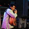 Disneyland Elvis impersonator Scot Bruce at Tomorrowland Terrace, May 2011