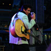 Disneyland Elvis impersonator Scot Bruce at Tomorrowland Terrace, May 2011