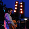 Disneyland Elvis impersonator Scot Bruce at Tomorrowland Terrace, May 2011