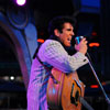 Disneyland Elvis impersonator Scot Bruce at Tomorrowland Terrace, May 2011