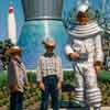 Disneyland Spaceman in Tomorrowland, July 1961 photo