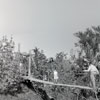 Tom Sawyer Island Suspension and Pontoon Bridge, 1950s