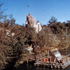 Tom Sawyer Island Castle Rock photo, 1950s