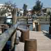 Disneyland Tom Sawyer Island fishing pier 1950s