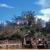 Disneyland Tom Sawyer Island fishing pier 1950s