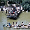 Tom Sawyer Island fishing pier, August 1959