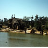 Tom Sawyer Island Old Mill March 1957