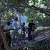 Disneyland Tom Sawyer Island Suspension Bridge photo, July 17, 1977