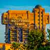 Disney California Adventure Tower of Terror exterior October 2012