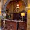 Disney California Adventure Tower of Terror lobby, June 2016