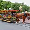 Disneyland Town Square Horse-Drawn Street Car, May 2006