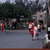 Disneyland Town Square photo with Tour Guide, 1967