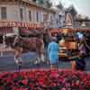 Disneyland Town Square, February 1971