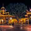 Disneyland Town Square City Hall exterior, September 2009