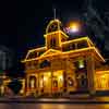 Disneyland Town Square City Hall exterior, September 2009