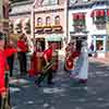 Cruella de Vil with Hook and Ladder, Disneyland Town Square Fire Department, September 2006