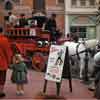 Fire Department in Town Square, 1950s