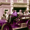 Fire Department in Town Square, 1950s