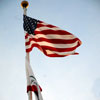 Town Square flag lowering ceremony, December 2010