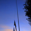 Town Square flag lowering ceremony, December 2010