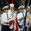 Town Square flag lowering ceremony, December 2010