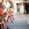 Disneyland Town Square Flag Lowering Ceremony April 1960