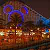 Disney California Adventure Toy Story Midway Mania construction, March 2008