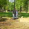 Remains of Neptune Spring House 5 at West Baden Springs Hotel, October 1997