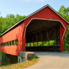 West Baden Springs Three Amigos Covered Bridge July 2012